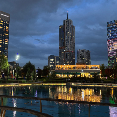 Tashkent Evening Tour — Amir Timur Square, Broadway & Tashkent City | CAJ.UZ